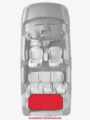 ЭВА коврики «Queen Lux» багажник для Opel Insignia Country Tourer